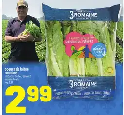 Metro COEURS DE LAITUE ROMAINE | ROMAINE HEARTS offer