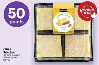 Metro CARRÉS SELECTION | SELECTION SQUARES offer