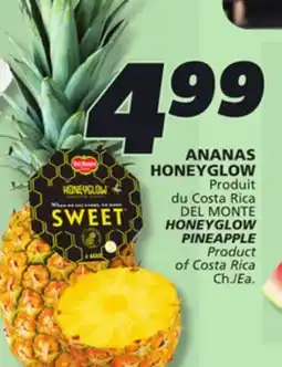 IGA DEL MONTE HONEYGLOW PINEAPPLE offer