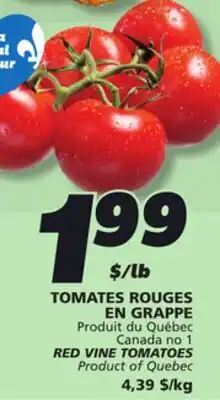 IGA RED VINE TOMATOES offer