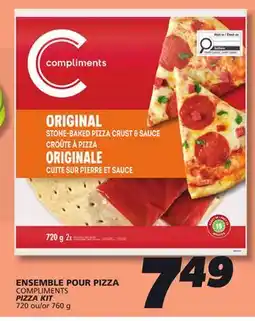IGA COMPLIMENTS PIZZA KIT offer