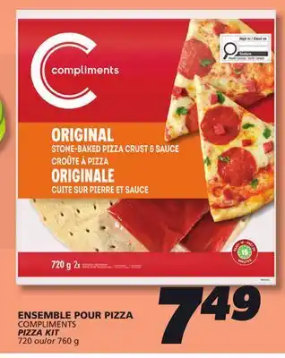 IGA COMPLIMENTS PIZZA KIT offer