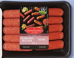 IGA LA FERNANDIÈRE FRESH SAUSAGE COMBO offer