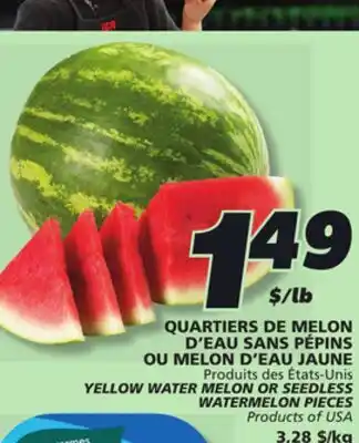 IGA SEEDLESS WATERMELON PIECES offer