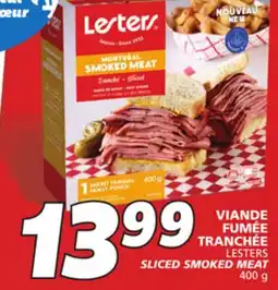 IGA LESTERS SLICED SMOKED MEAT offer