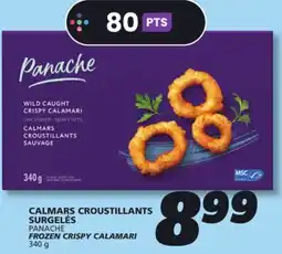 IGA PANACHE FROZEN CRISPY CALAMARI offer