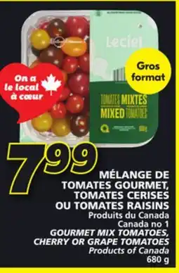 IGA GOURMET MIX TOMATOES, CHERRY OR GRAPE TOMATOES offer