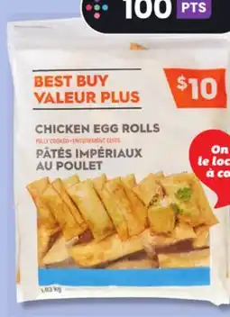 IGA VALEUR PLUS FROZEN EGG ROLLS offer