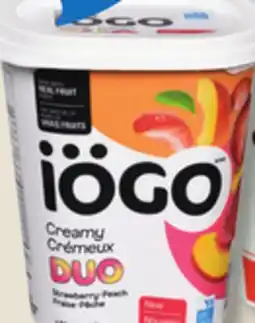 IGA IÖGO DUO YOGURT offer