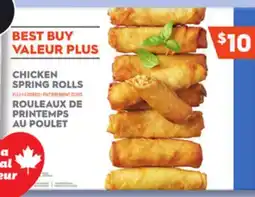 IGA VALEUR PLUS SPRING ROLLS offer