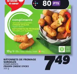 IGA COMPLIMENTS FROZEN CHEESE STICKS offer