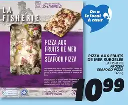 IGA FROZEN SEAFOOD PIZZA offer