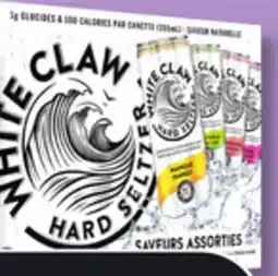 IGA WHITE CLAW HARD SELTZER ALCOHOLIC MALT BEVERAGE offer