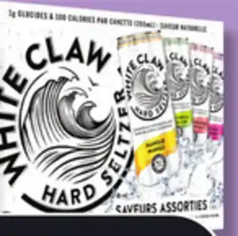 IGA WHITE CLAW HARD SELTZER ALCOHOLIC MALT BEVERAGE offer