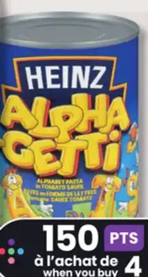 IGA HEINZ DINNER offer