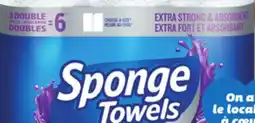 IGA SPONGE TOWELS ULTRA PRO PAPER TOWELS offer