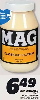 IGA MAG MAYONNAISE offer