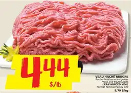 IGA LEAN MINCED VEAL offer