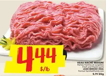IGA LEAN MINCED VEAL offer