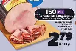 IGA GASPÉSIEN SMOKED HAM offer