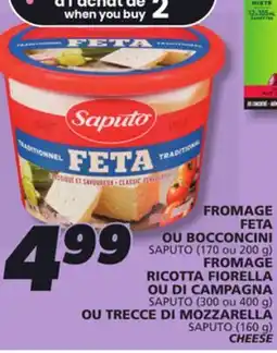 IGA SAPUTO FETA CHEESE offer