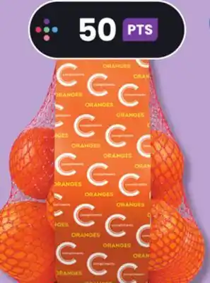 IGA COMPLIMENTS ORANGES offer