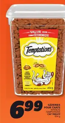 IGA WHISKAS TEMPTATIONS CAT TREATS offer