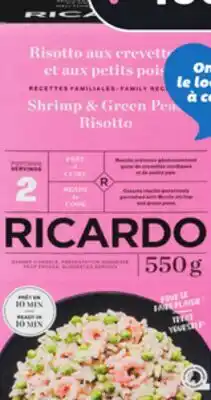 IGA RICARDO FROZEN RISOTTO offer