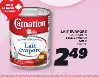 IGA CARNATION EVAPORATED MILK offer