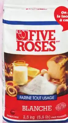 IGA FIVE ROSES FLOUR offer