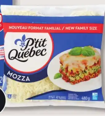 IGA P'TIT QUÉBEC SHREDDED CHEESE offer