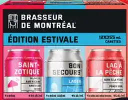IGA BRASSEUR DE MONTRÉAL BEER offer