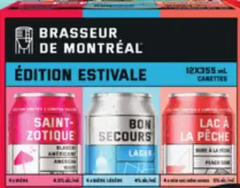 IGA BRASSEUR DE MONTRÉAL BEER offer