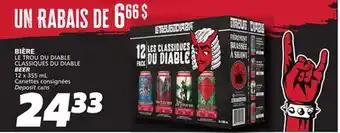 IGA LE TROU DU DIABLE BEER offer