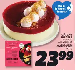 IGA RICARDO FROZEN CAKE offer