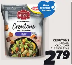 IGA GRISSOL CROUTONS offer