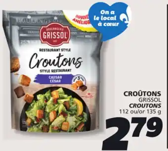 IGA GRISSOL CROUTONS offer