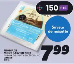 IGA ABBAYE DE SAINT-BENOÎT-DU-LAC CHEESE offer