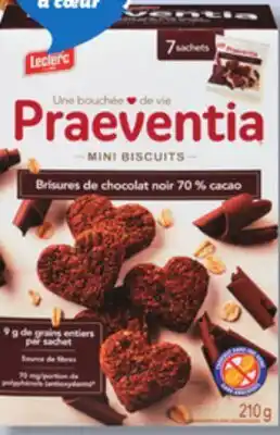 IGA LECLERC PRAEVENTIA COOKIES offer