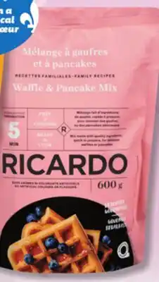 IGA RICARDO WAFFLE & PANCAKE MIX offer