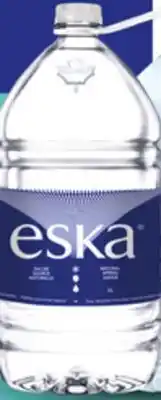 IGA ESKA NATURAL SPRING WATER OR DEMINERALIZED WATER offer