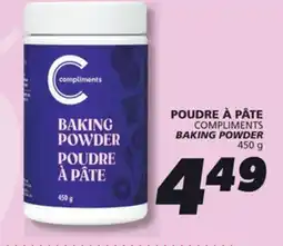 IGA COMPLIMENTS BAKING POWDER offer