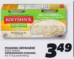 IGA KOZY SHACK REFRIGERATED PUDDING offer