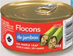 IGA MAPLE LEAF FLAKES OF MEAT OR VIENNA SAUSAGE offer