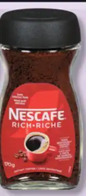 IGA NESCAFÉ RICHE INSTANT COFFEE offer