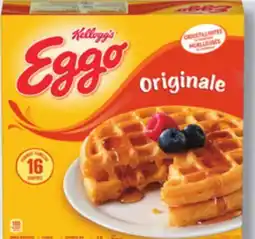 IGA KELLOGG'S EGGO FROZEN WAFFLES OR PANCAKES offer
