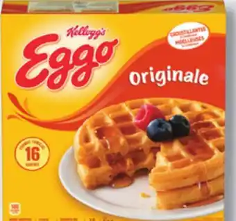 IGA KELLOGG'S EGGO FROZEN WAFFLES OR PANCAKES offer