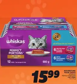 IGA WHISKAS PERFECT PORTIONS CAT FOOD offer