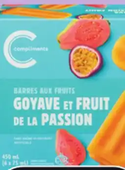IGA COMPLIMENTS FROZEN FRUIT BARS offer