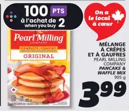 IGA PEARL MILLING COMPANY PANCAKE & WAFFLE MIX offer